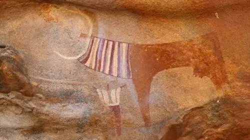 Наскальные рисунки в Лаас Гил