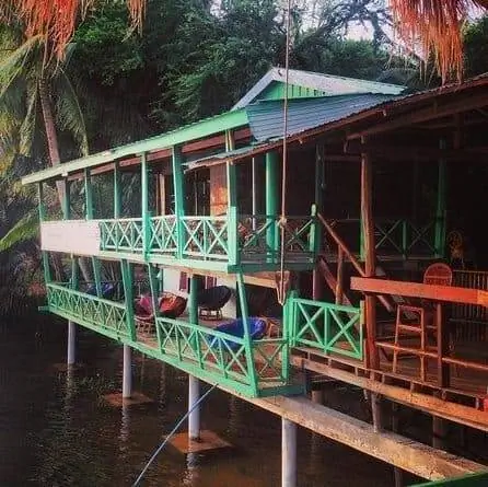 В отеле Arcadia Backpackers есть 3 км тюбинга на реке и номера с видом на воду.