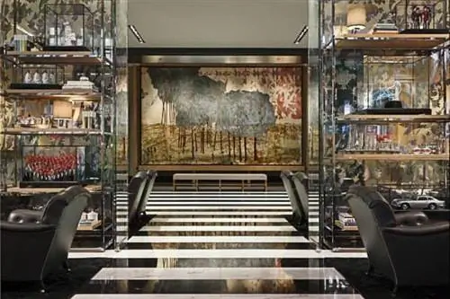 Вестибюль отеля Rosewood London. Фотографии Дженис Тюрк.