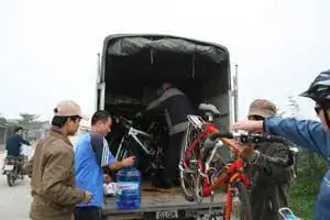 Загрузка велосипедов