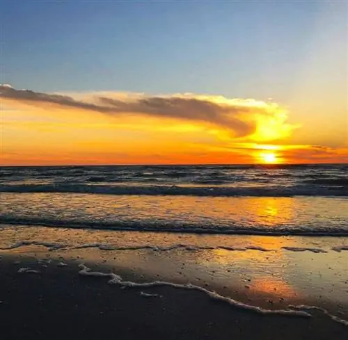Закат на Rumfish Beach Resort в Санкт-Петербурге - фото Дебры Эванс