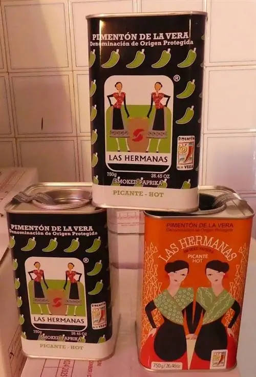 Три вида Las Hermanas pimenton (паприка)