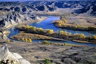 Река Миссури в Монтане.