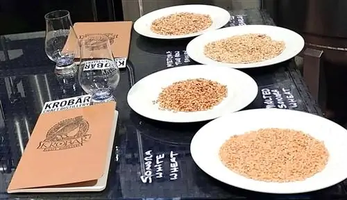 Местное зерно для бурбона. Пасо Роблес, Калифорния.