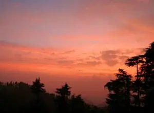 Закат в Нальдехре