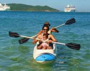 Каякинг с ребенком