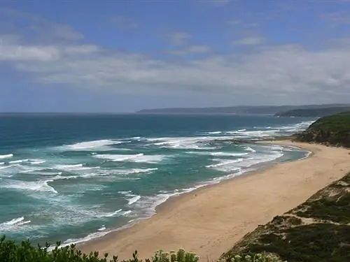 Вид на залив Бланкет на Великой океанской прогулке