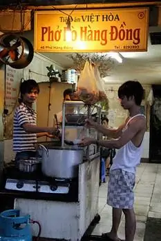 Лапша в Ханое.