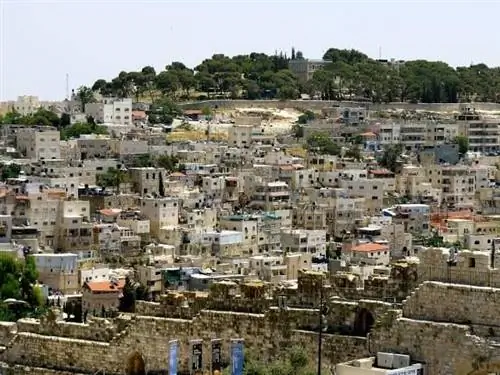 Вид из города Давида, Иерусалим.