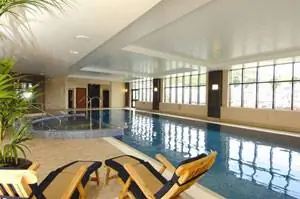 Бассейн в отеле Quay Hotel and Spa, Деганви, северный Уэльс.