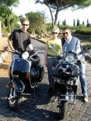 Готов к Риму на Vespa