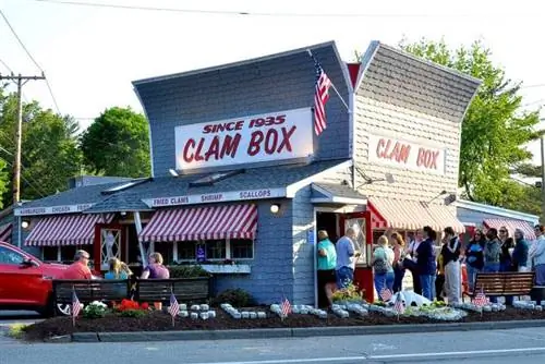 Ipswich Clam Box: жареные моллюски в Ипсвиче с 1935 года.
