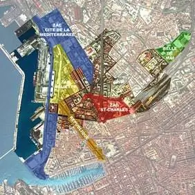 Район, отремонтированный в рамках проекта Euroméditerranée. Фото с сайта проекта Euroméditerranée.
