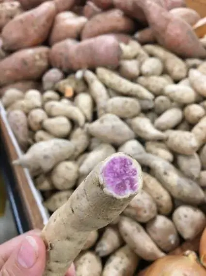 Фиолетовый сладкий картофель в G-Mart. Джеки Коэн фото