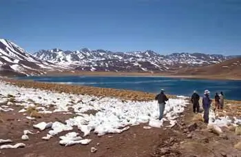 Лагуны Мисканти и Миникес в Сан-Педро-де-Атакама. фотографии Пола Шоула