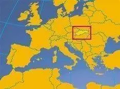 Словакия маленькая карта