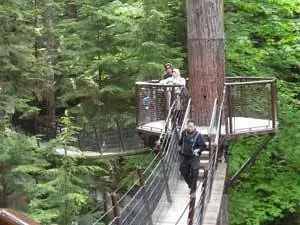 Канопи-прогулка по комплексу подвесного моста Капилано