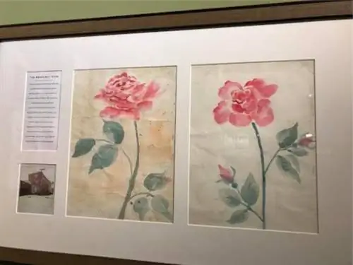 Эскизы, сделанные отцом Алехандросом для росписи здания предприятия, за 15 лет до того, как Алехандро купил здание.