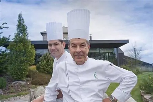 Шеф-повар Реджис Маркон. Туристическое фото Оверни.