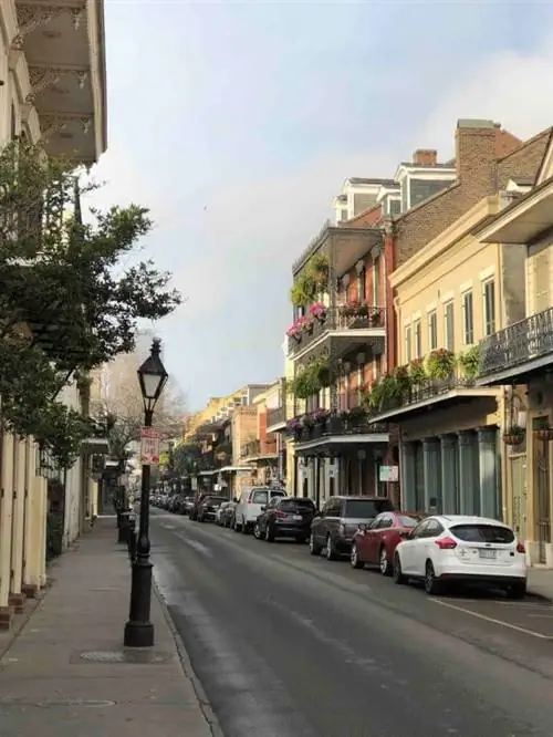 Пустая улица Французского квартала, март 2020. Фото Тани Берез.