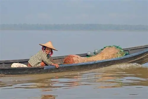 Рыбалка на реке Тханьлин