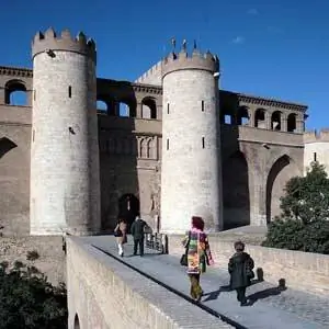 Паласио де ла Альхаферия в Сарагосе, Испания