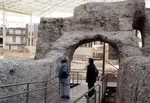 Teatro de Caesaraugusta, древнеримский театр в Сарагосе, Испания.