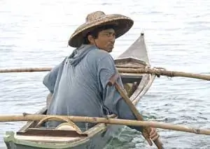 Лодочник на Бохоле