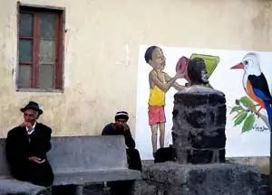 Настенное искусство Ча