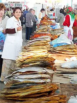 Туркменбашинский рыбный рынок