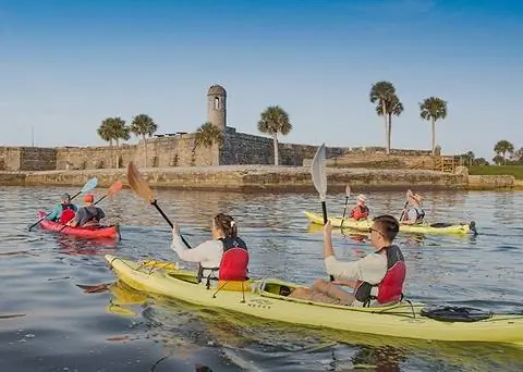 Каякинг с St. Augustine Eco Tours.