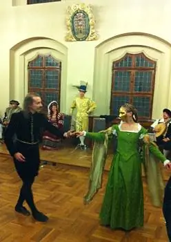 Танцы эпохи Возрождения в ратуше Виттенбурга. Фото Кристин Руске.