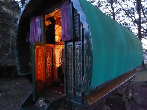 Цыганский караван с боутопом 1930-х годов