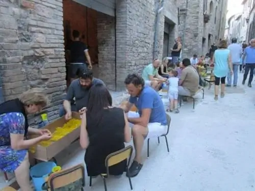 Подготовка красочных лепестков цветов, чтобы они стали временным искусством.