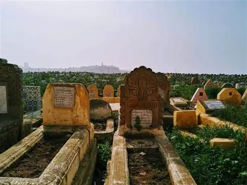 Кладбища Сале и Рабат вдали. Фото предоставлено: Мак Дрессман.