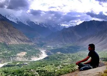 С видом на долину Хунза