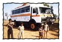 Поездка по суше на грузовике Dragoman через Индию, Непал и Пакистан.