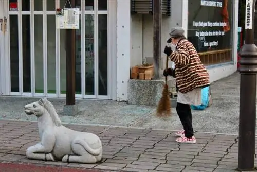 Подметальная машина для тротуаров Нарита