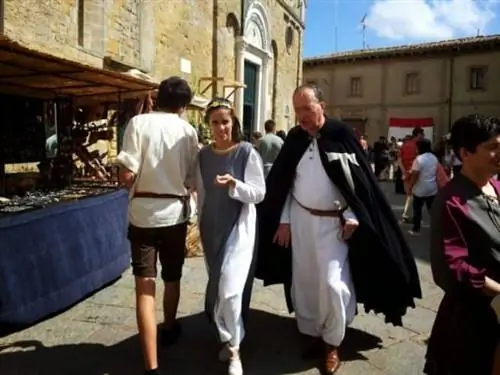 Вольтерра - средневековый фестиваль, ежегодно проводимый в Тоскане.