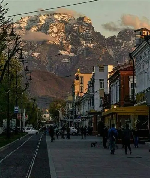 Владиказказ, столица Северной Осетии, проспект Мира
