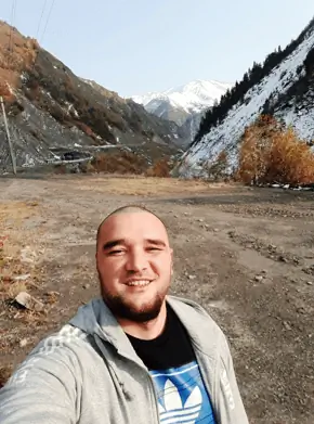 Дорога в Ларс, граница с Республикой Грузия.