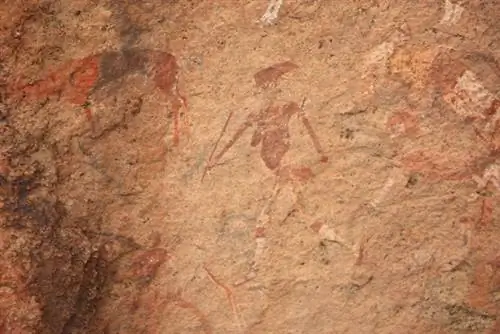 Картина Тома Дотона с изображением Белой дамы 2000-летней давности.