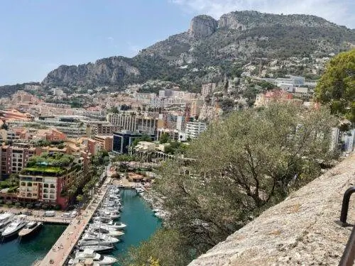 Вид из Пале-дю-Пренс в Монако.