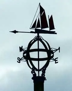 Флюгер на приюте моряка