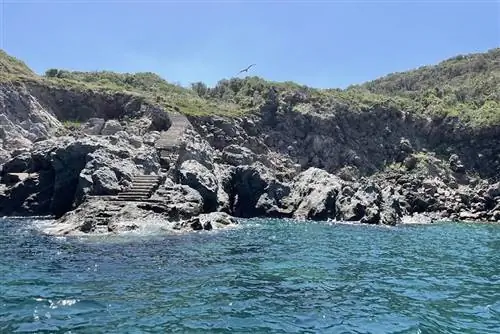 Лестница в море