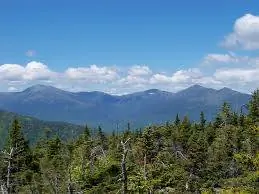 Вид на величественный Президентский хребет.