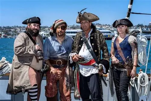 Пираты Сан-Диего Предоставлено Морским музеем