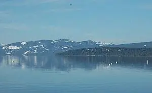 Вид с озера.