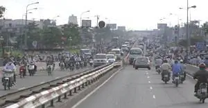 Движение довольно интенсивное