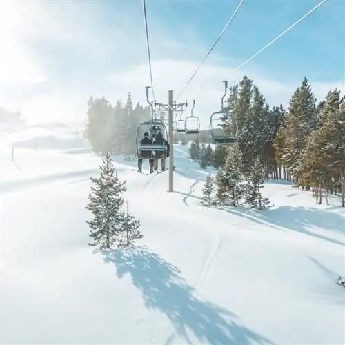 Пик 8 Катание на лыжах, фото предоставлено GoBreck